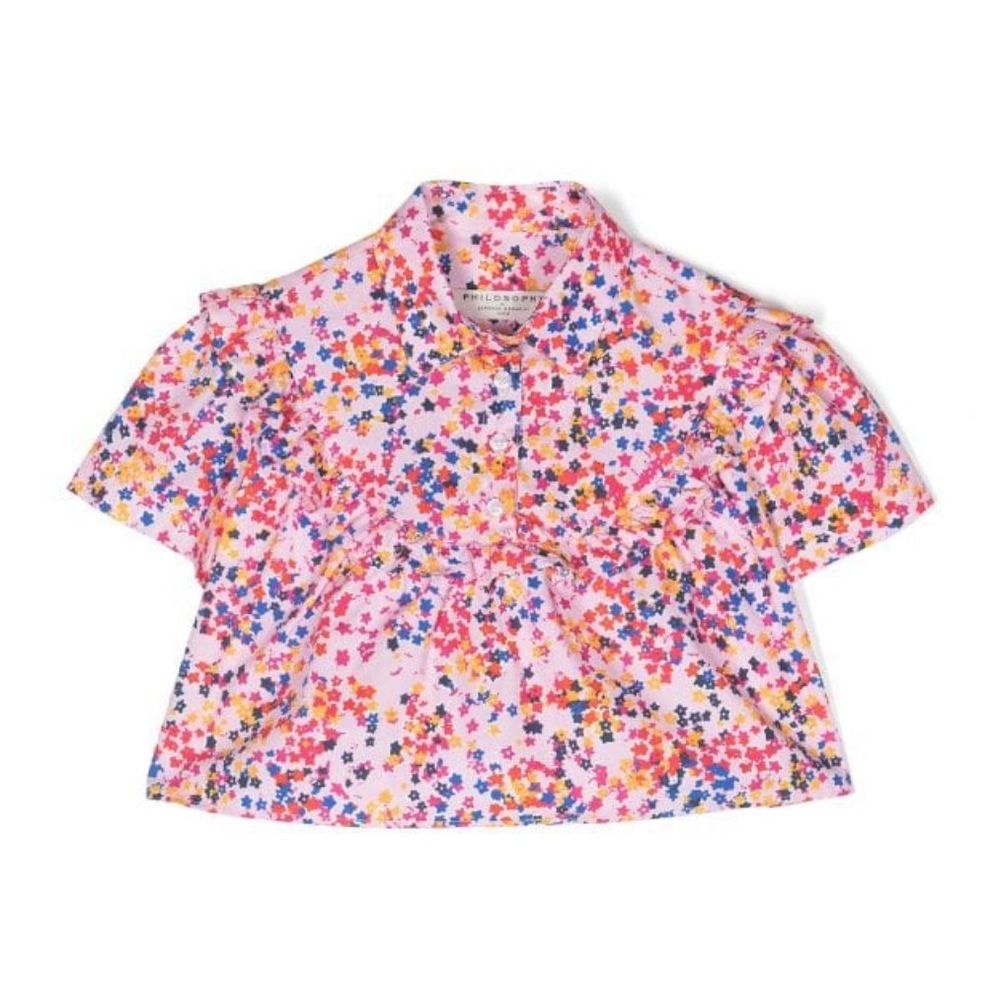 Philosophy Di Lorenzo Serafini Kids
floral-print cotton blouse size 10